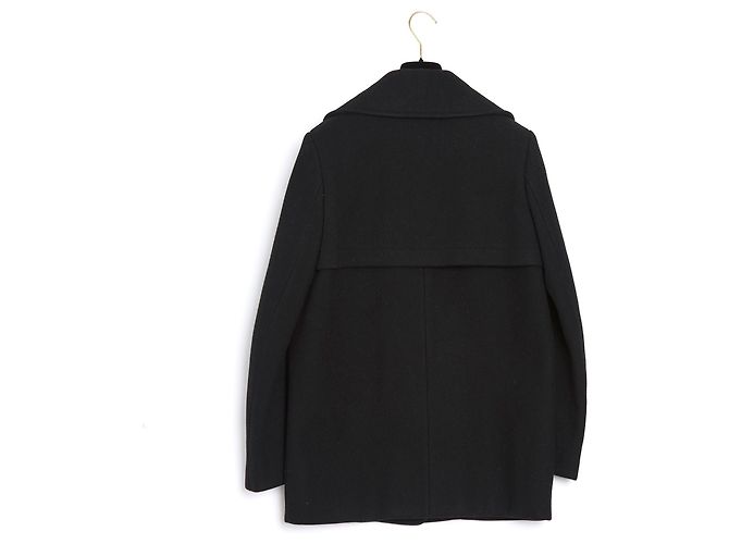 Abrigo Alaïa de lana negro talla 40 - vista 2
