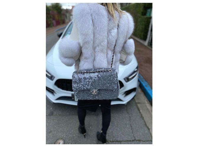 Autre Marque Modello grande glitter senza tempo Grigio - vista 15