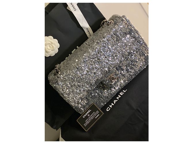 Autre Marque Modello grande glitter senza tempo Grigio - vista 2