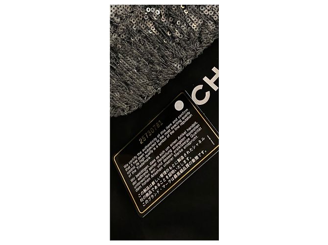 Autre Marque Modello grande glitter senza tempo Grigio - vista 21