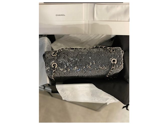 Autre Marque Modello grande glitter senza tempo Grigio - vista 22
