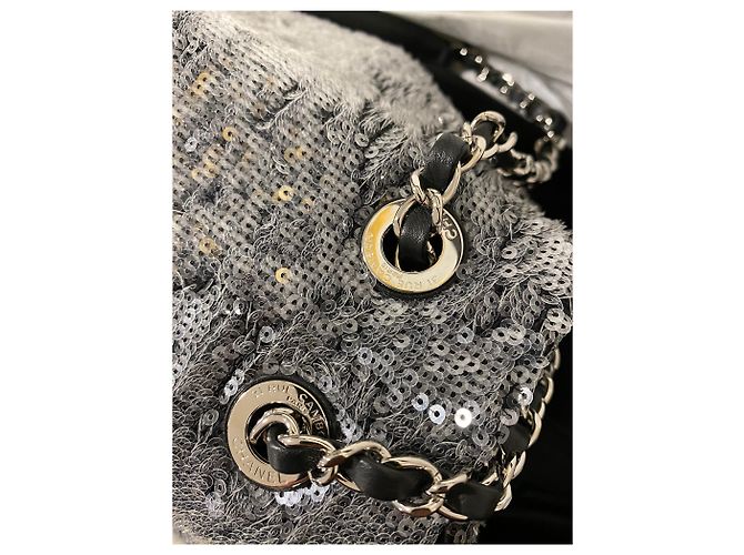 Autre Marque Modello grande glitter senza tempo Grigio - vista 23