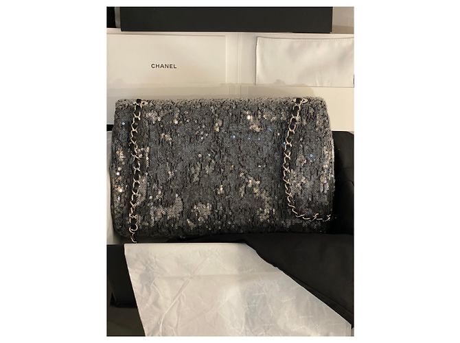 Autre Marque Modello grande glitter senza tempo Grigio - vista 6