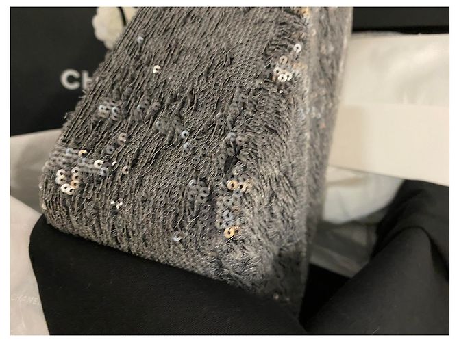 Autre Marque Modello grande glitter senza tempo Grigio - vista 7