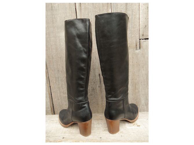 Botas Robert Clergerie p 37,5 Negro - vista 5