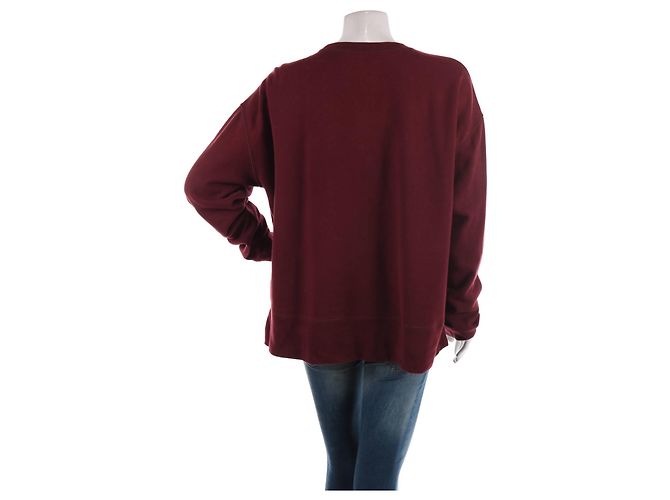 Polo Ralph Lauren Bluse Dunkelrot Baumwolle Polyester XL Bordeaux - Ansicht 2