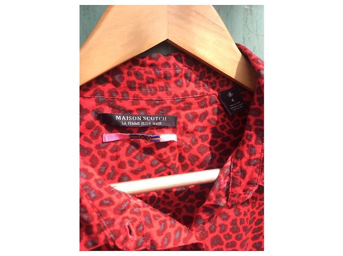 Maison Scotch Estampado de leopardo escocés de Maison Roja - vista 2