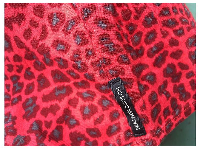 Maison Scotch Estampado de leopardo escocés de Maison Roja - vista 3