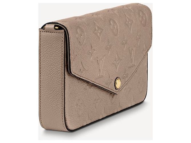 Louis Vuitton Pochette LV felicie nuova Beige - vista 2