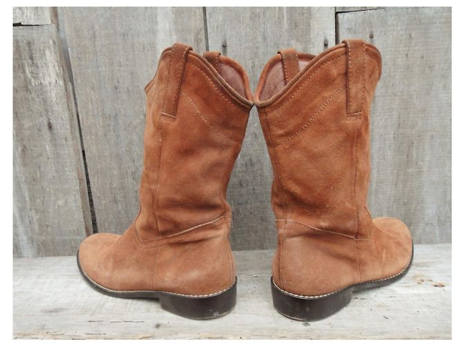 Stivaletti Tatoosh in scamosciato marrone chiaro 37 - vista 4