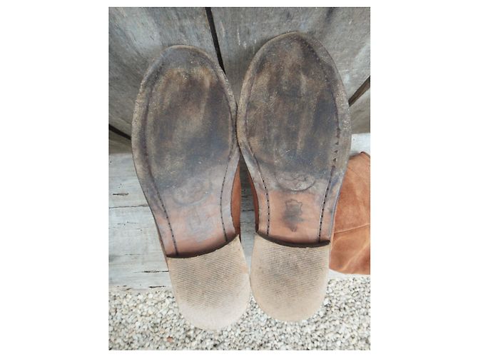 Stivaletti Tatoosh in scamosciato marrone chiaro 37 - vista 5