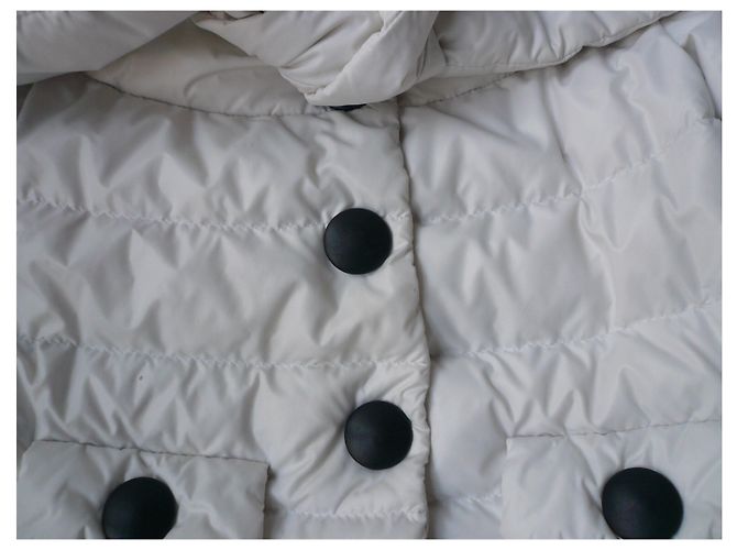 MONCLER Plumífero largo blanco en BUEN ESTADO 5 ans - vista 9