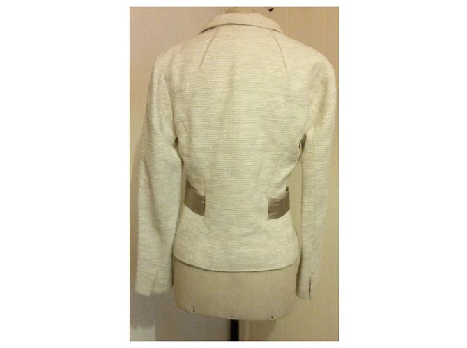 Schumacher Blazer con accenti metallici Bianco Metallico - vista 5