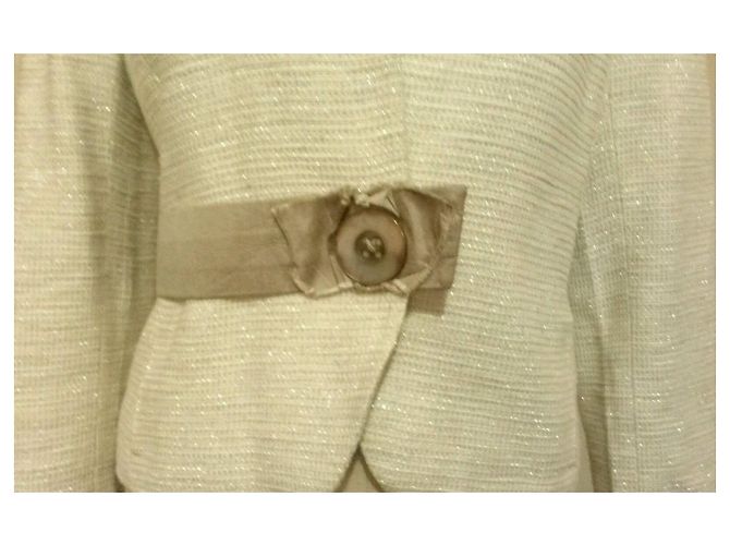 Schumacher Blazer con accenti metallici Bianco Metallico - vista 6