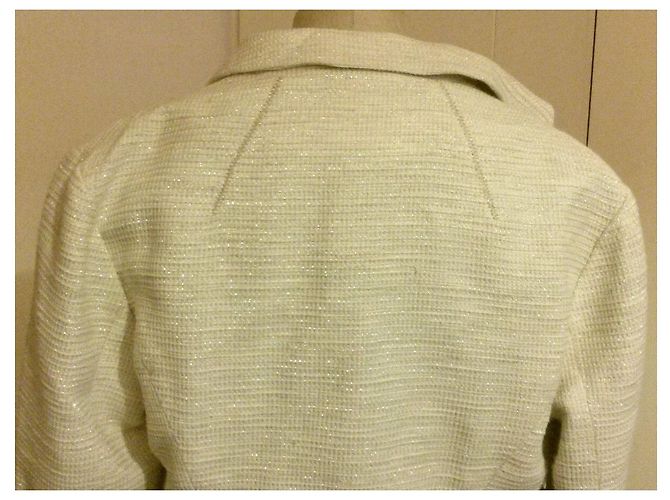Schumacher Blazer con accenti metallici Bianco Metallico - vista 8