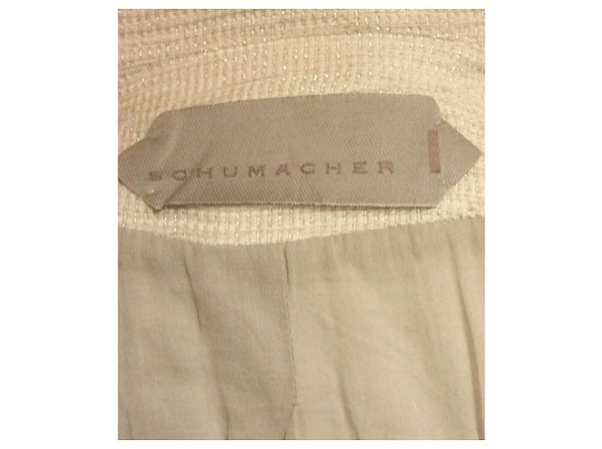 Schumacher Blazer con accenti metallici Bianco Metallico - vista 9