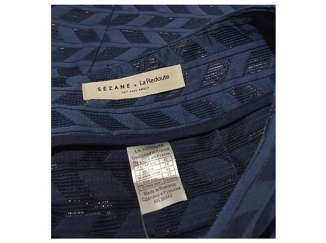 Falda azul SéZane x La Redoute Talla 42 - vista 5