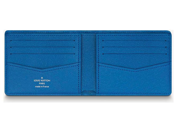 Louis Vuitton LV Slender Wallet neu Blau - Ansicht 3