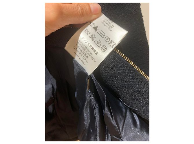 Loewe Navy Blue Rayon Jacket M - view 3