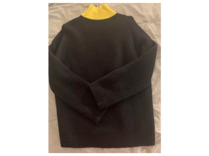 Fendi x Fila Pullover aus Wolle schwarz oversize - Ansicht 5