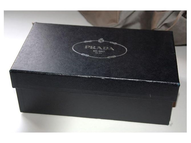 Décolleté Prada Raso Flower Nero nero - vista 6