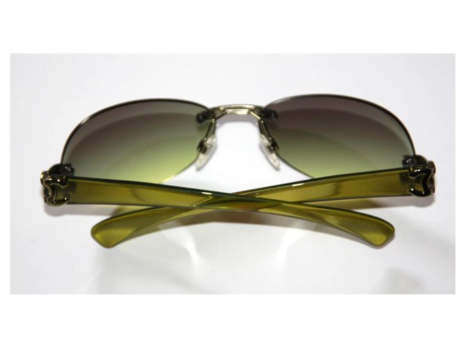 Chanel Brille Olivgrün - Ansicht 2