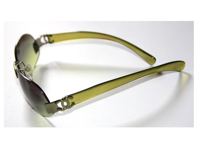 Chanel Brille Olivgrün - Ansicht 3
