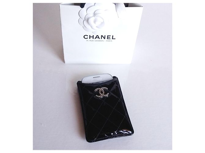 Chanel Tasca per smartphone o altro: documenti d'identità, documenti... Nero - vista 3