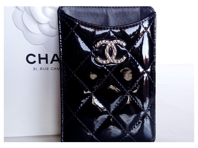 Chanel Tasca per smartphone o altro: documenti d'identità, documenti... Nero - vista 4