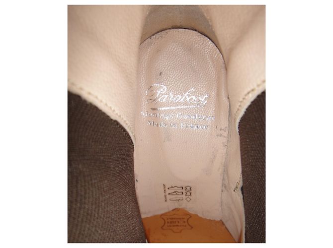Botas Chelsea Paraboot de piel beige 37 - vista 2