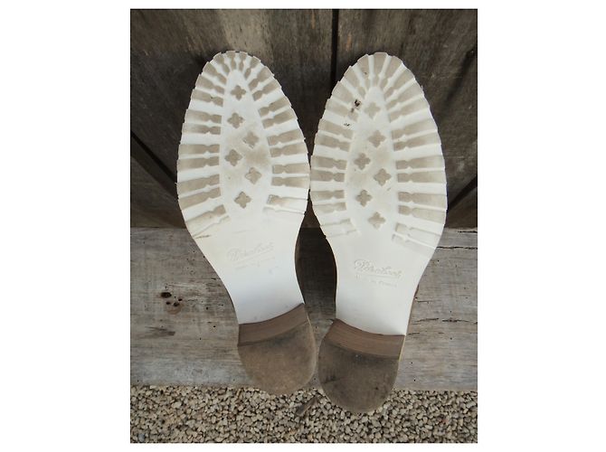 Botas Chelsea Paraboot de piel beige 37 - vista 6