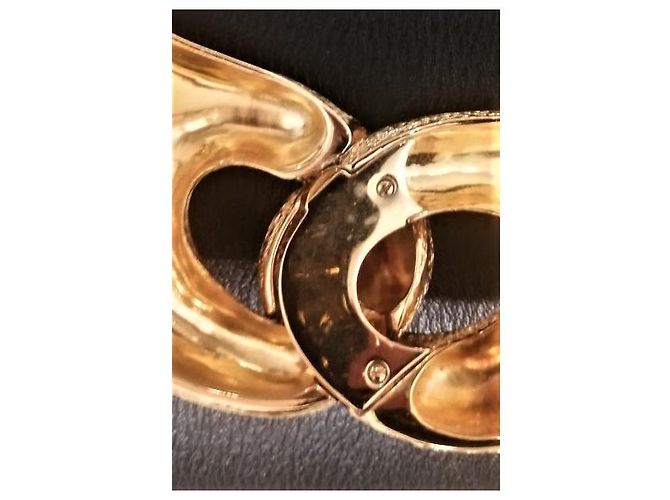 Collana a catena Christian Dior placcata oro D'oro - vista 6