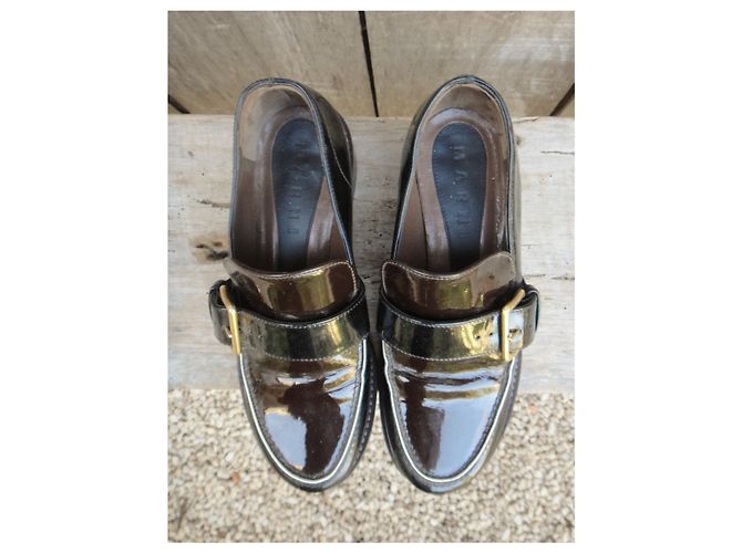Mocassini Marni p in vernice 35 Multicolore - vista 2
