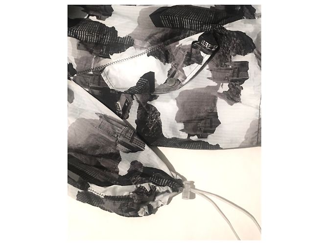 Off White Off-White 2013 Kapuzenparka Schwarz Weiß Grau - Ansicht 5
