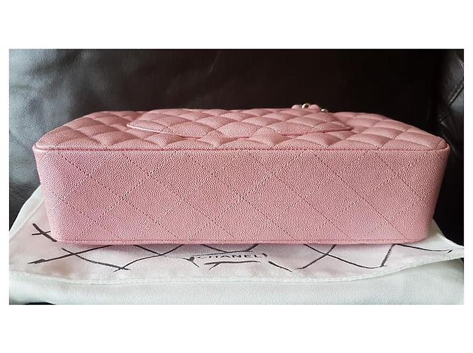 Chanel Classic Medium / Large Rabat Rose - vue 3