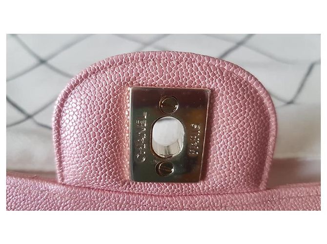 Chanel Classic Medium / Large Rabat Rose - vue 5