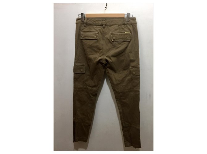 Vaqueros cargo slim Michael Kors caqui - vista 2