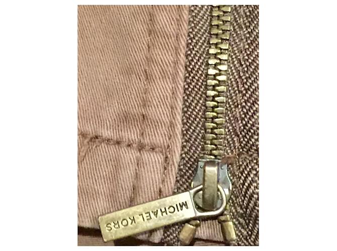 Vaqueros cargo slim Michael Kors caqui - vista 5
