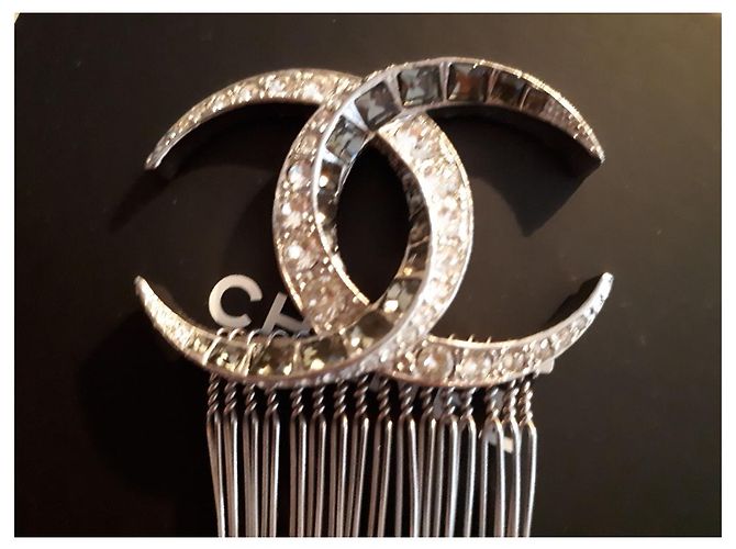 Chanel Accesorios para el cabello Hardware de plata - vista 2