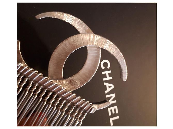 Chanel Accesorios para el cabello Hardware de plata - vista 3
