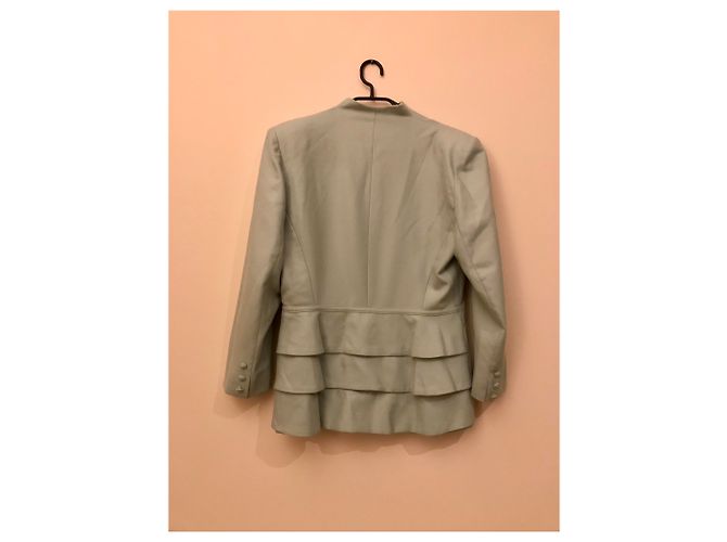 Emmanuelle Khanh grüne Couture-Jacke Hellgrün - Ansicht 2