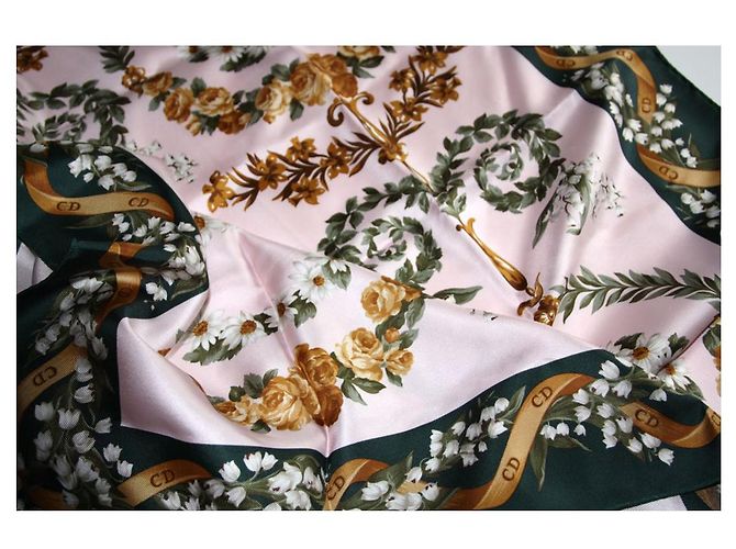Sciarpa in seta Muguet di Christian Dior - vista 5