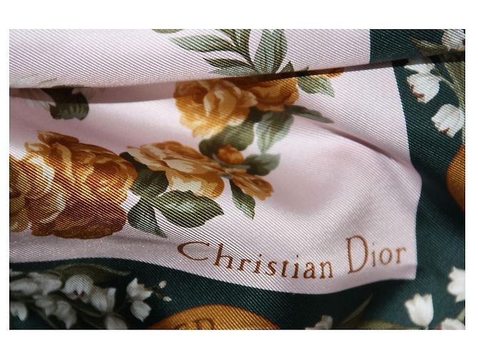 Sciarpa in seta Muguet di Christian Dior - vista 7