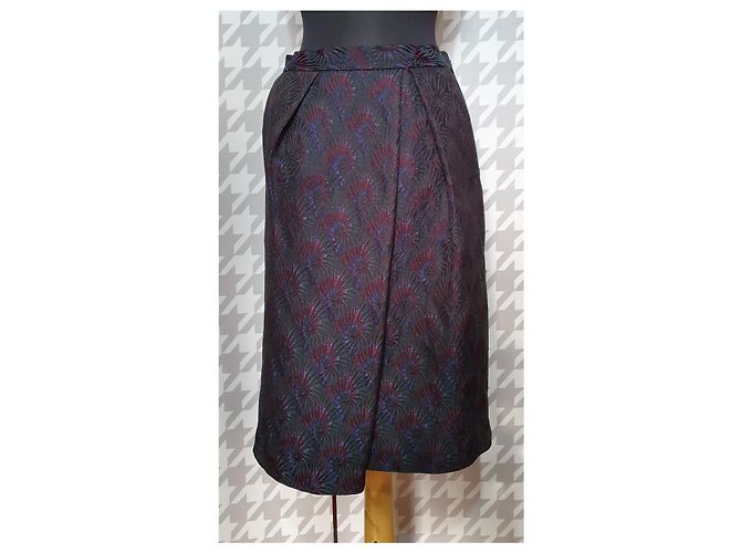 Gonna Dries Van Noten Multicolore Cotone Viscosa - vista 2