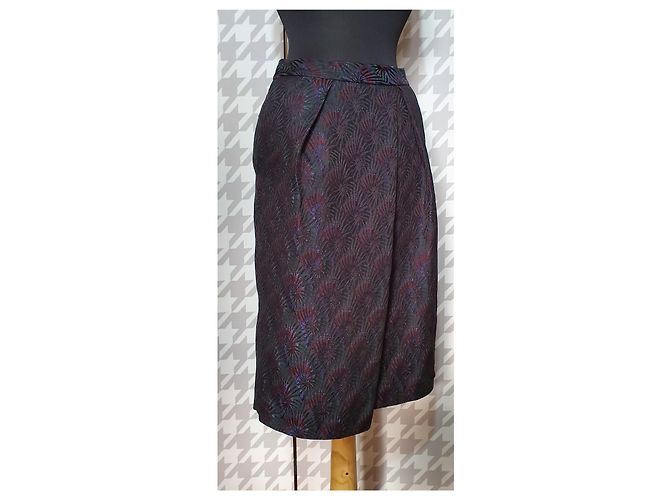 Gonna Dries Van Noten Multicolore Cotone Viscosa - vista 3