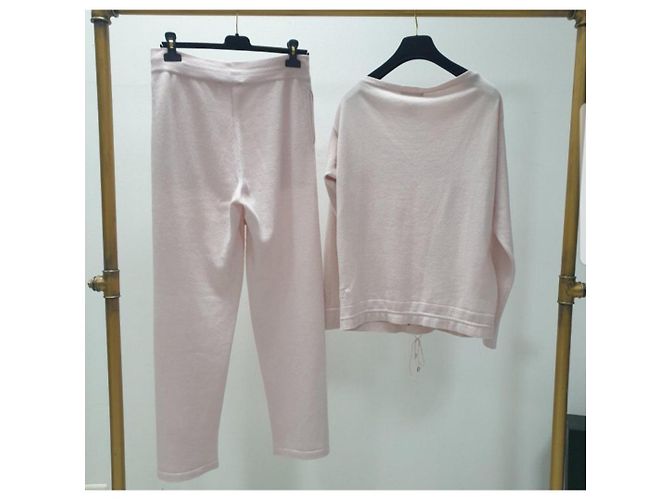 Chanel Cashmere Loungewear Set Pink - view 8