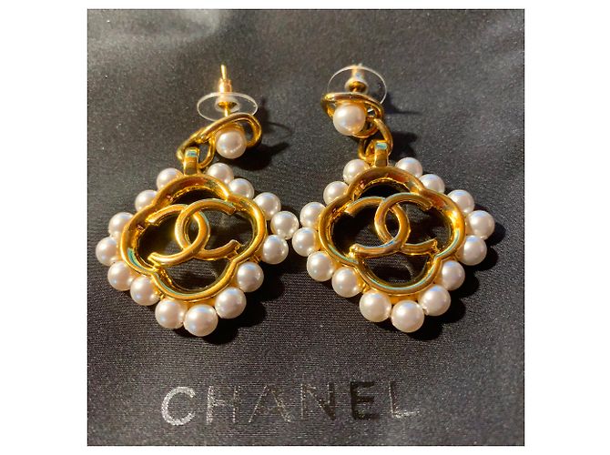 Cambon Chanel Brincos Gold hardware - vista 10