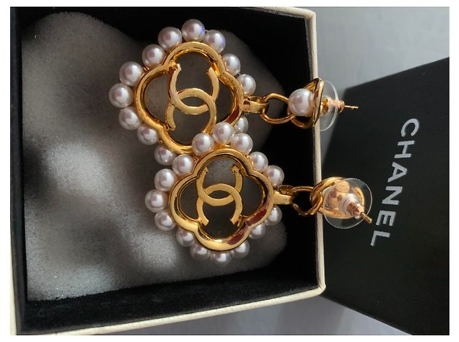 Cambon Chanel Brincos Gold hardware - vista 11