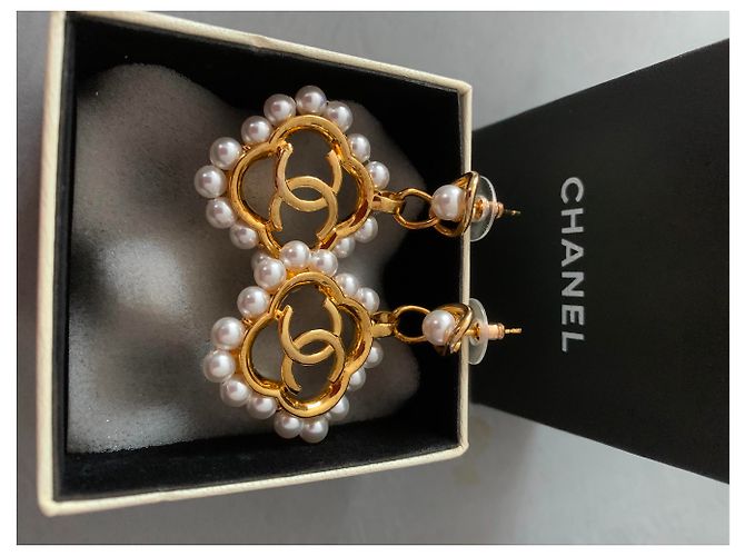 Cambon Chanel Brincos Gold hardware - vista 12