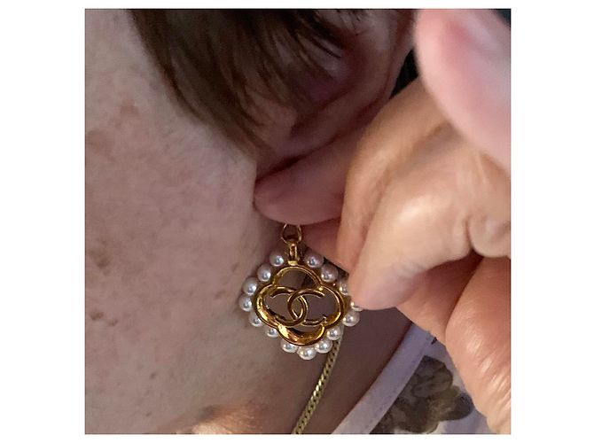 Cambon Chanel Brincos Gold hardware - vista 9